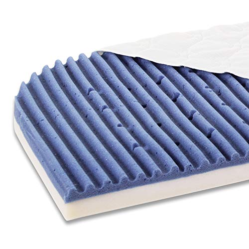 babybay^babybay Mattress Intense Angelwave Suitable For Model and Comfort Plus, Blanco^Blanco, passend für Modell Maxi und boxspring^passend für Modell Maxi und boxspring