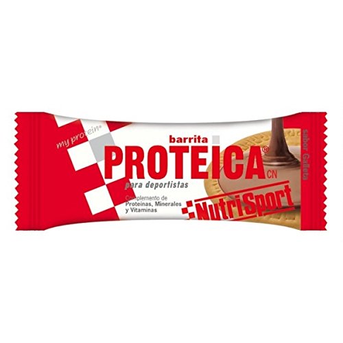 BARRITA PROTEICA 24 UNIDS - NUTRISPORT - CHOCOLATE