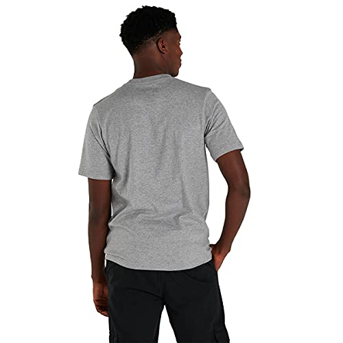 Berghaus Organic CLAS Logo T-Shirt, Grey Marl, L para Hombre