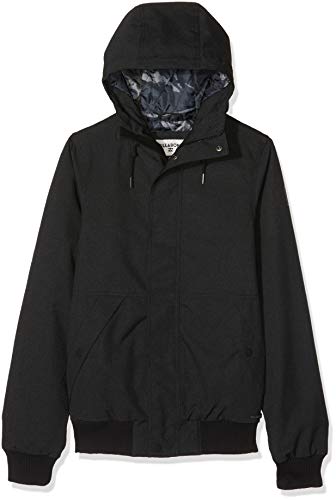 BILLABONG All Day 10K Jacket Chaqueta deportiva, Hombre, Negro (Black Heather 1278), One Size (Tamaño del fabricante: XS)