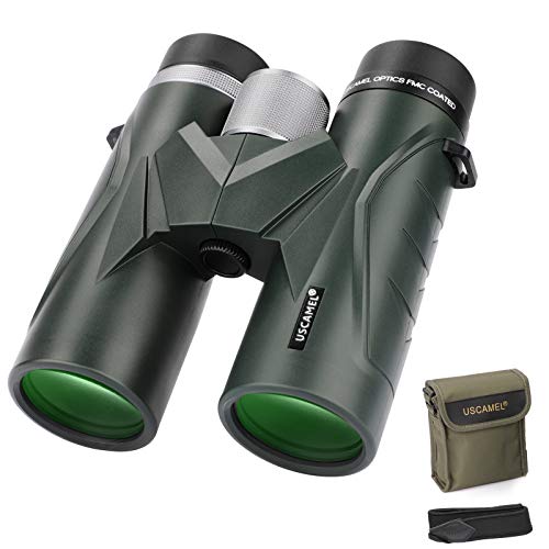 Binoculares 10x42 para Adultos, prismáticos Profesionales HD compactos para observación de Aves, Viajes, observación de Estrellas, Camping, conciertos, visitas turísticas