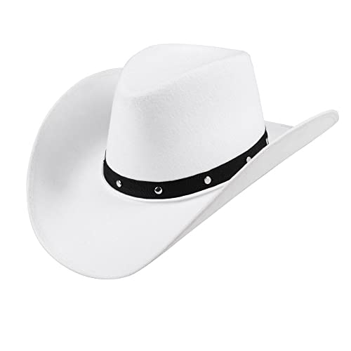 Boland 04384 Sombrero de vaquero Color blanco