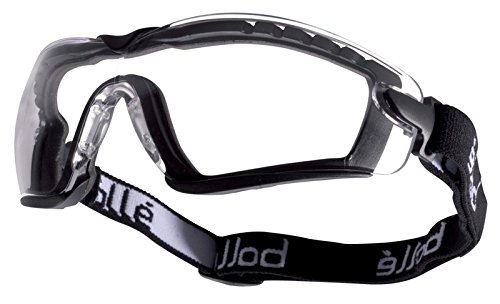 Bolle COBFSPSI - Gafas de policarbonato con lente antiarañazos y antiniebla, transparente