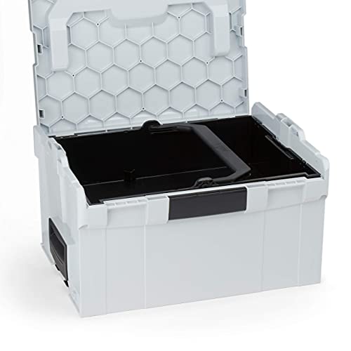 Bosch Sortimo L-BOXX - Bandeja de almacenamiento para maletín de herramientas Bosch LBOXX 238 y L BOXX 374 antigua, color negro