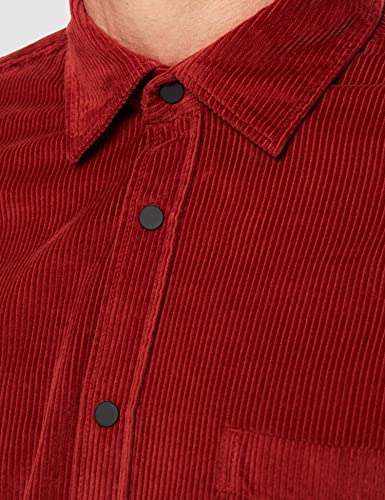 BOSS Riou Camisa, Medium Red611, S para Hombre