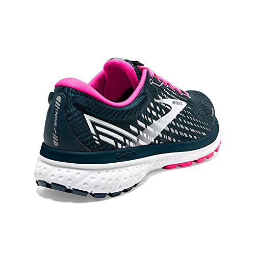 Brooks Ghost 13, Zapatillas para Correr Mujer, Reflective Pond/Pink/Ice, 40 EU