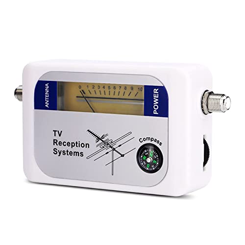 Buscador de satélite, Mini DVB-T Buscador de señal, Antena Digital de TV terrestre Antena Medidor de Intensidad de señal Buscador de señal