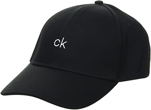 Calvin Klein CK Center Cap Tapa, Negro, One Size para Hombre