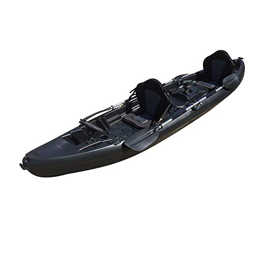 Cambridge Kayaks ES, Sun Fish TÁNDEM SÓLO 2 + 1,Negro RIGIDO