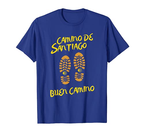 CAMINO DE SANTIAGO, BUEN CAMINO, Botas de senderismo Souvenir Camiseta