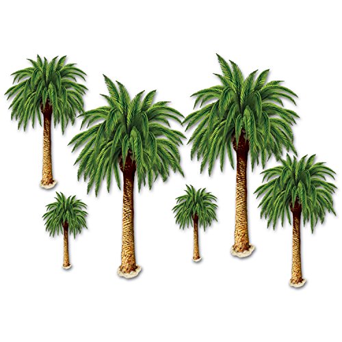 Camp Discovery Palm Tree Props 6pk