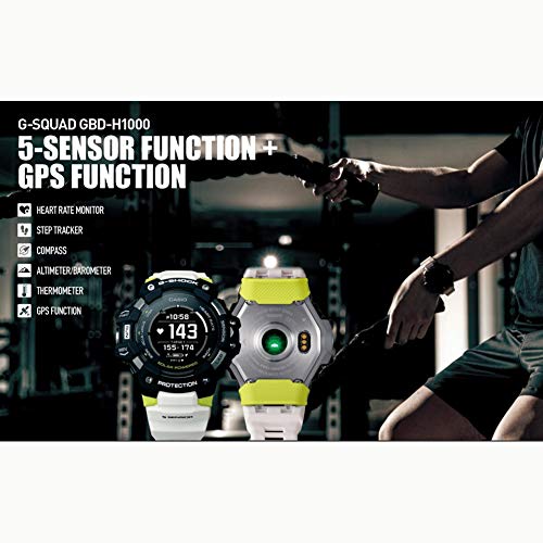 Casio G-Shock G-Squad GBD-H1000-1A7ER - Reloj, 2020