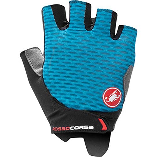 castelli Rosso Corsa 2 W Glove Guantes de Ciclismo, Mujer, Marine Blue, XS