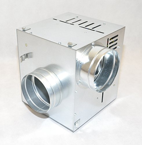 Chimenea de distribución de aire caliente Ccon ventilador AN1, 125 mm, 400 M3/H