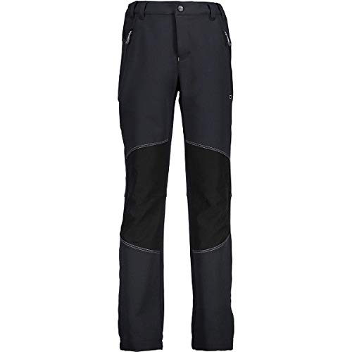 CMP Pantalones funcionales de senderismo Boy largos, color gris, transpirables, elásticos, elásticos (8056381583306, 140)