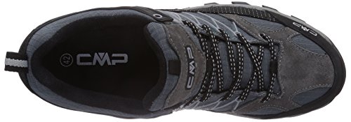 CMP Rigel Low Trekking Shoe WP, Zapatillas de Senderismo Hombre, Grey, 42 EU