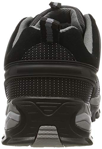 CMP Rigel Low Trekking Shoes WP, Zapatillas de Senderismo Hombre, Black-Grey, 42 EU