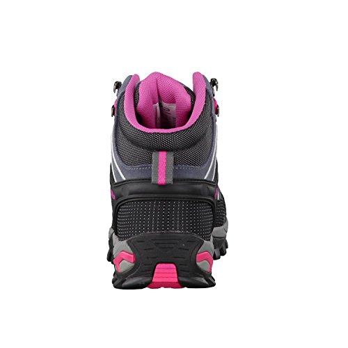 CMP Rigel - Zapatillas de senderismo Mujer, Gris (Grey-Fuxia-Ice 103Q), 41 EU