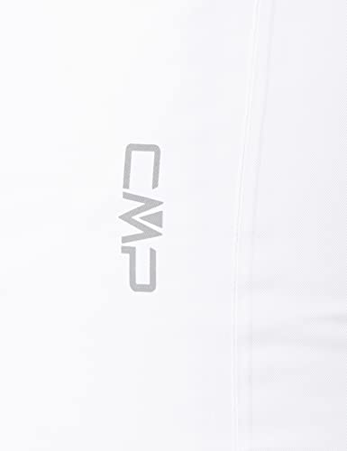 CMP Salopette - Pantalón de esquí­ para mujer, todo el año, mujer, color blanco - blanco, tamaño 42 [DE 40]