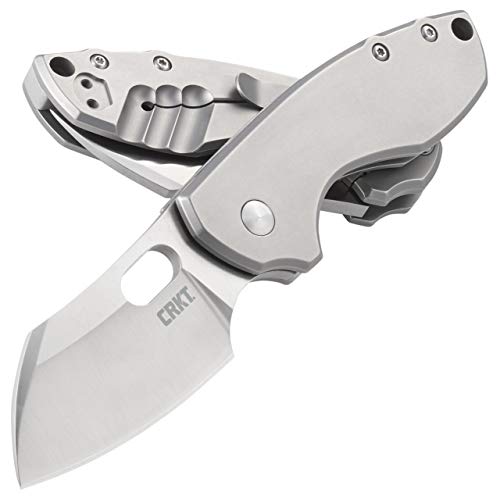 Columbia River cuchillo y herramienta, 5401, CRKT cuchillo plegable de Pilar, Plata