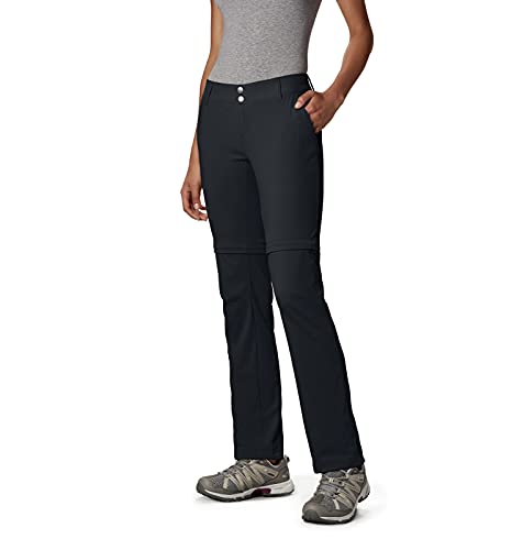 Columbia Saturday Trail II Pantalones Convertibles, Mujer, Negro (Black), W16/L