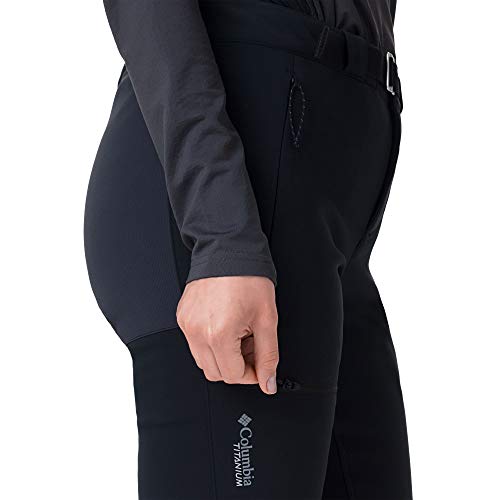 Columbia Titan Ridge 2.0 - Pantalón para Mujer, Mujer, Pantalones, 1866472, Negro, 10
