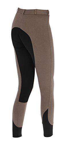 Covalliero Pantalones de equitación para Mujer Economic, Color marrón, L