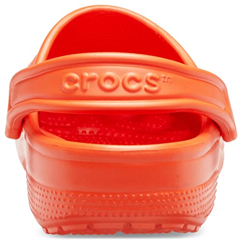Crocs Classic Clog, Zuecos, para Unisex Adulto, Naranja (Tangerine), 43/44 EU