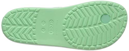 Crocs Crocband Flip, Chanclas Unisex-Adult, Green (Neo Mint), 34/35