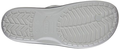 Crocs Crocband Flip, Zapatillas Unisex Adulto, Blanco White, 48/49 EU