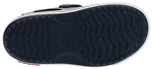 Crocs Crocband II Sandal Unisex Niños Sandals, Azul (Navy/White), 23/24 EU