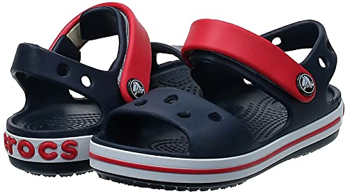 Crocs Crocband Sandal, Sandalias, Blue Navy/Red, 34/35 EU