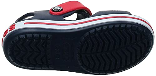 Crocs Crocband Sandal, Sandalias, Blue Navy/Red, 34/35 EU