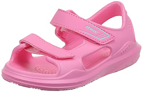 Crocs Swiftwater Expedition Unisex Niños Relaxed Fit, Rosa (Pink Lemonade 6M3), 23/24 EU