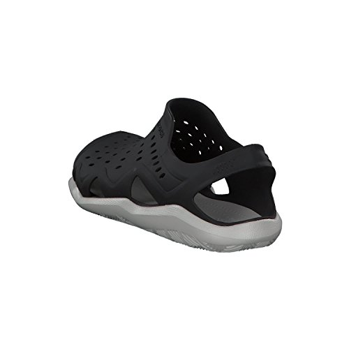 Crocs Swiftwater Wave M, Zapatos Hombre, Negro, 45/46 EU