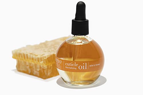 Cuccio Milk & Honey Cuticle Oil Ml, Cuccio Oil Milk & Honey 2.5 Fl. Oz, Miel, 75 Mililitro