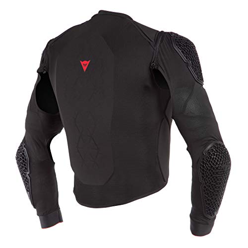 Dainese Rhyolite Safety Jacket Lite Chaqueta de protección MTB, Unisex-Adult, Negro, S
