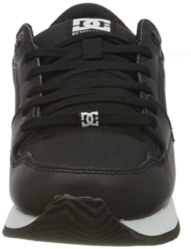 DC Shoes Alias, Zapatillas Mujer, Black/White, 37 EU