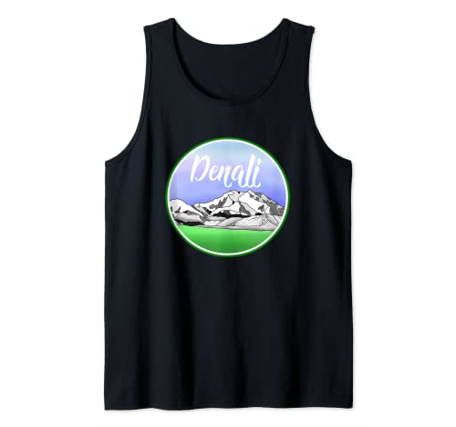 Denali Montaña Alaska Camiseta sin Mangas