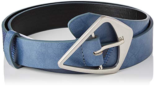 Desigual Belt_AVA Cinturón, Azul, 95 cm para Mujer