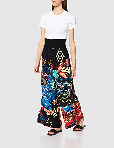 Desigual Pant_Osaka Pantalones Informales, Multicolor, XL para Mujer
