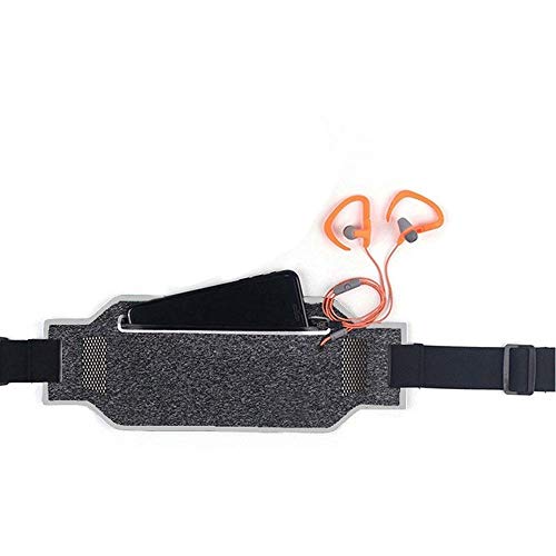 DFV mobile - Cycling Case Running Waist Pack Waterproof Fanny Pack Pouch Belt Bag for Motorcycle Bike and Other Sports for Huawei Orange Barcelona, Boulder - Grey