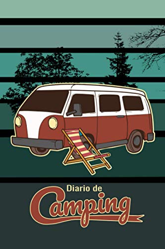 Diario de camping: Diario de viaje para las vacaciones en el camping I Lugar para 29 campings I Acampante en el bosque