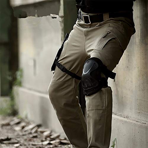 Digralne Pantalones De Carga Pantalón Tactico Hombre PantalóN de Trabajo De Combate Pantalones Militares para Exteriores Acampar Senderismo Caminar
