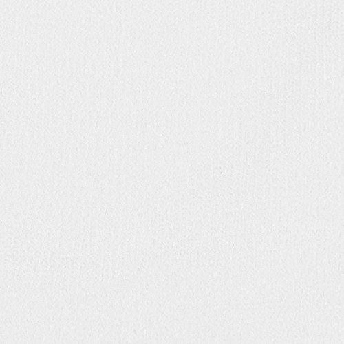 DonDon Gorro de Invierno Gorro de Abrigo Slouch Beanie diseño clásico Moderno y Suave Blanco