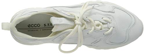 ECCO ST.1, Zapatillas Mujer, Blanco Brillante, 36 EU