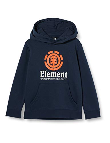 Element Vertical - Sudadera con capucha para Chicos Sudadera con capucha, Niños, Eclipse Navy, 16