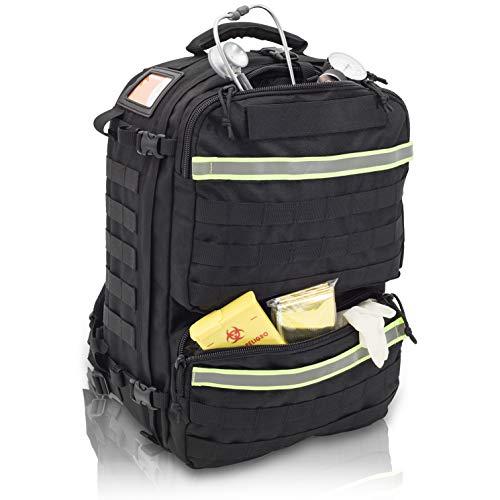 Elite Bags QVM-00065/08 - Paramed'S Mochila Táctico-Sanitaria De Rescate, Negro