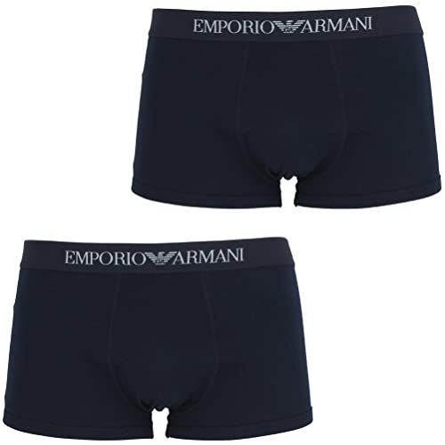 Emporio Armani Underwear CC722 Boxer, Hombre, Azul (Navy Blue), L
