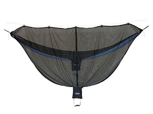 ENO Guardian Bug Net 70 Denier Rip Stop Nylon Sky Weave Mesh Free Bite Peace of Mind Compatible con Todas Las hamacas ENO Longitud Completa Cremallera Entrada Espacioso Interior Amplio Peso 454 g